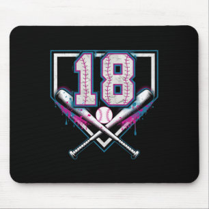 18th Birthday Bysebyll Home Ice Cream Sprinkle Mouse Mat