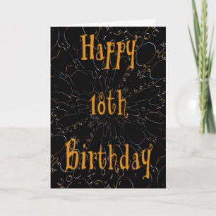18th Birthday Card