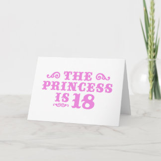 18th Birthday Card