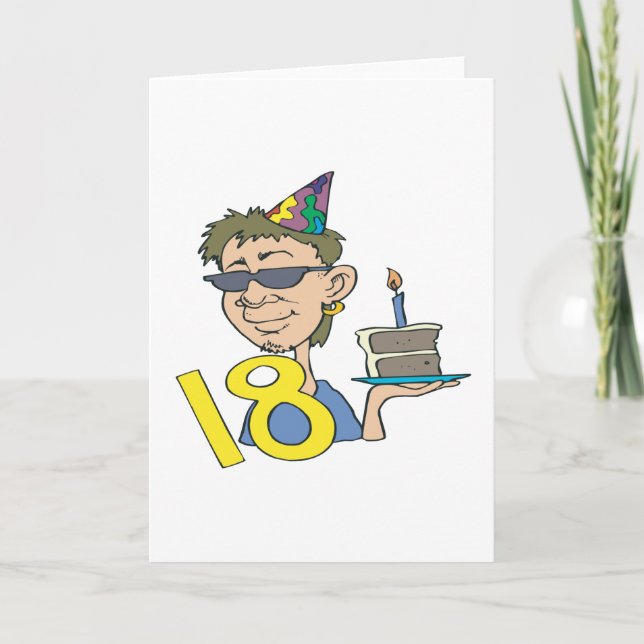 18th Birthday Card (Front)