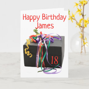 18th Birthday Customisable Card
