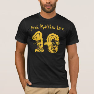 18th Birthday Gift Eighteen Custom Name T-Shirt