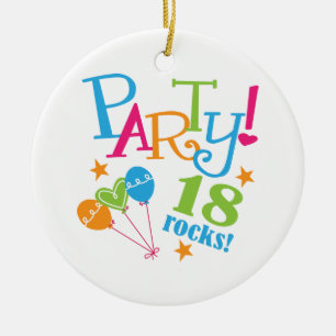 18th Birthday Gift Ideas Ceramic Tree Decoration