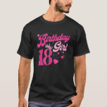 18th Birthday Girl Crown 18 Years Old Bday T-Shirt<br><div class="desc">18th Birthday Girl Crown 18 Years Old Bday.</div>