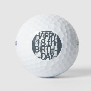 18th BirthDay Golf Balls
