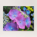 18th Birthday Granddaughter. Jigsaw Puzzle<br><div class="desc">Happy 18th Birthday Granddaughter.Jigsaws Flower Arrangements, These Jigsaws are made of sturdy cardboard and mounted on chipboard, these puzzles are printed in vivid and full colour. For hours of puzzle enjoyment, give a custom puzzle as a gift today! Size from: 11" x 14" (252 pieces) Up to: super size 20"...</div>