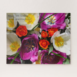 18th Birthday Granddaughter. Jigsaw Puzzle