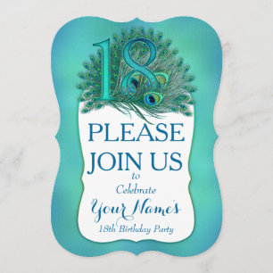 18th Birthday Invitations