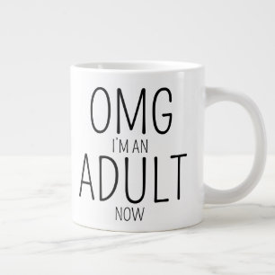 18th Birthday Large Coffee Mug