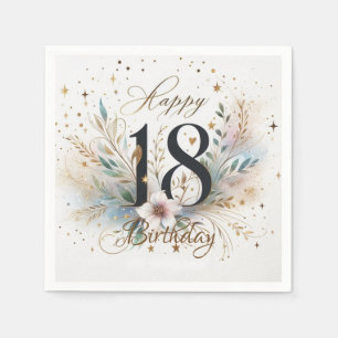 18th Birthday Napkin