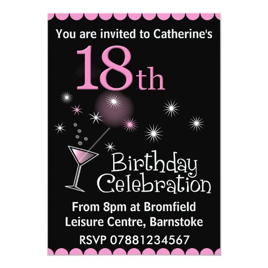 18Th Birthday Invitations Free 3