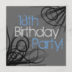 18th Birthday Party Invitations