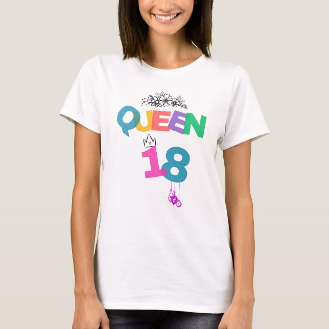 18th Birthday Queen Shirt (Front)