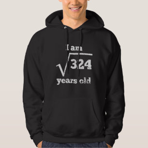 18th Birthday Square Root Hoodie