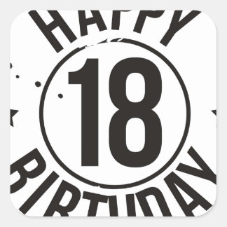 18th Birthday Stickers | Zazzle.co.uk