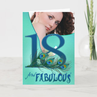 18th Birthday template Cards