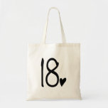 18th Birthday Tote Bag<br><div class="desc">18th birthday</div>