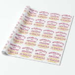 18th. Birthday Wrapping Paper<br><div class="desc">A fun birthday design to honour the world's most amazing 18 year old celebrating a milestone birthday.</div>