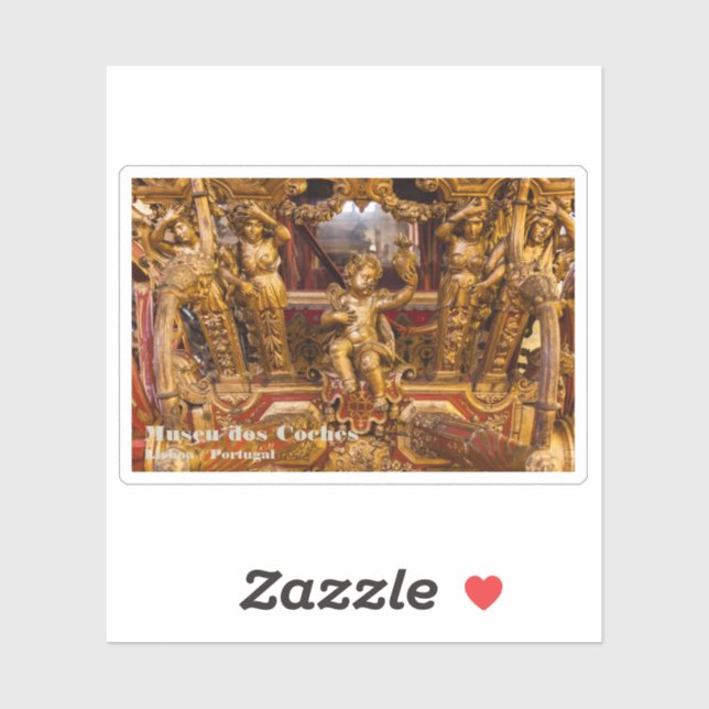 18th c. Coach detail. Museu dos Coches. Lisbon (Sheet)