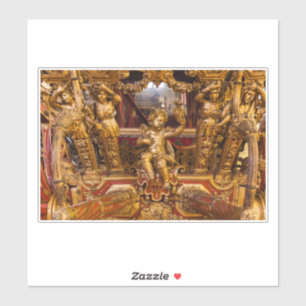 18th c. Coach detail. Museu dos Coches. Lisbon