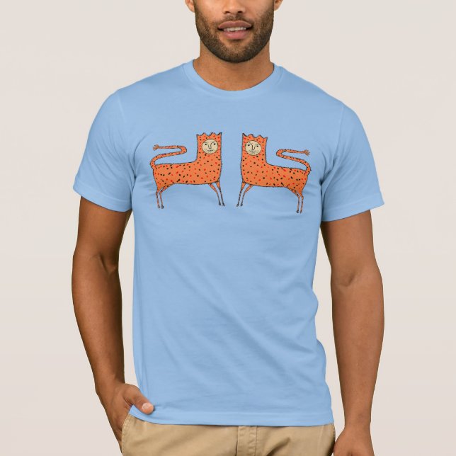 18th C English Primitive Lion T-Shirt (Front)