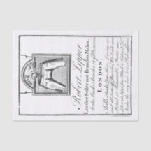 18th Century Bussiness Trade Card