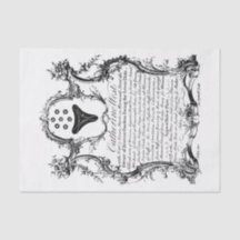 18th Century Bussiness Trade Card