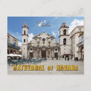18th Century Havana Cathedral, Havana, Cuba Postcard