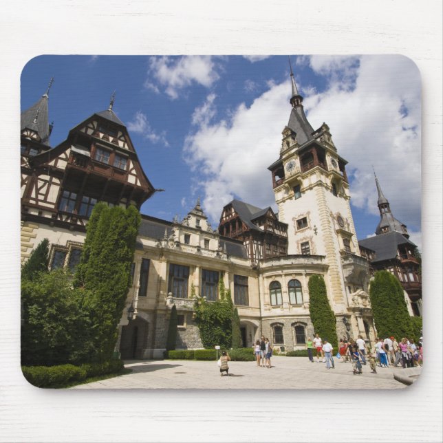 18th Century Peles Castle, Sinaia, Romania, 2 Mouse Mat (Front)