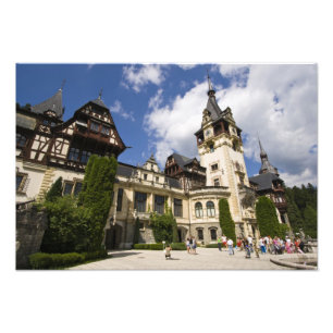 18th Century Peles Castle, Sinaia, Romania, 2 Photo Print