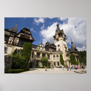 18th Century Peles Castle, Sinaia, Romania, 2 Poster