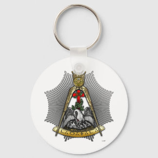 18th Degree: Knight of the Rose Croix Key Ring