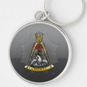 18th Degree: Knight of the Rose Croix Key Ring