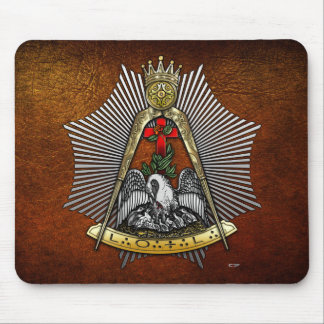 18th Degree: Knight of the Rose Croix Mouse Mat