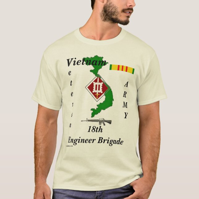 18th Engineer BDE-T T-Shirt (Front)