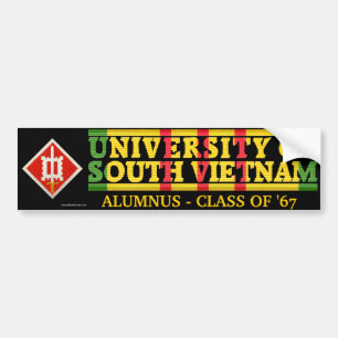 18th Engineer Bde - U of S Vietnam Alumnus Sticker