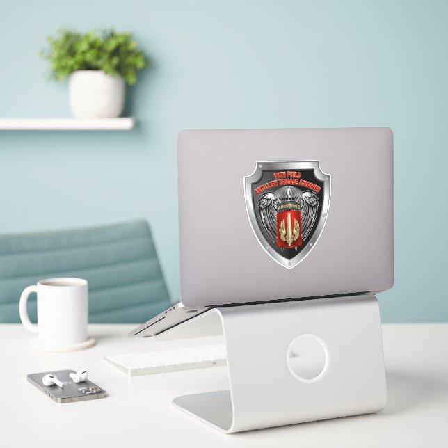 18th Field Artillery Brigade Airborne (Laptop On Desk)