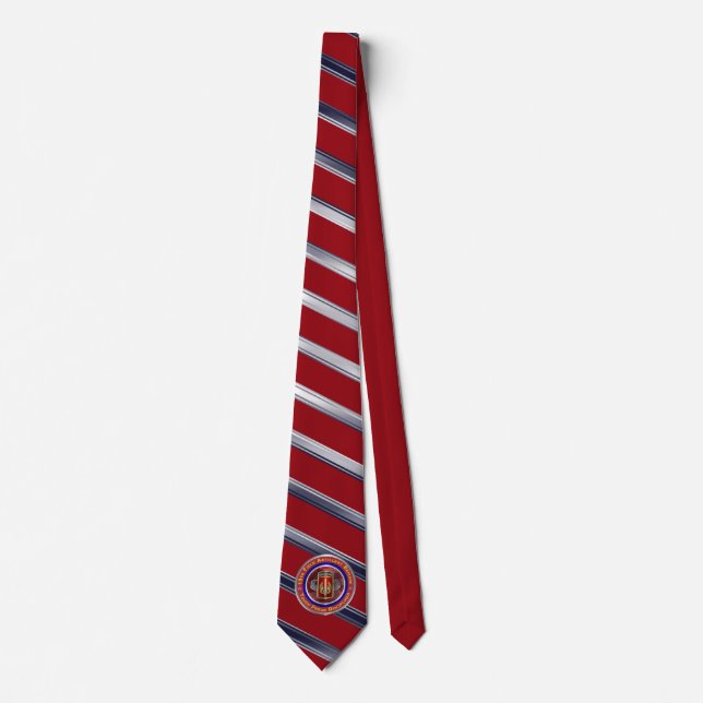 18th Field Artillery Brigade (Airborne) Tie (Front)