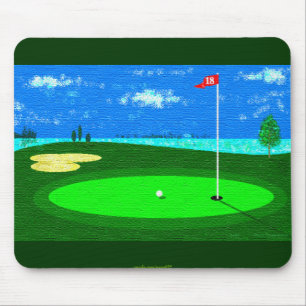 18th Hole Mouse Mat