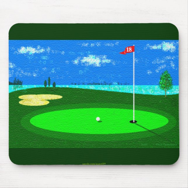 18th Hole Mouse Mat (Front)