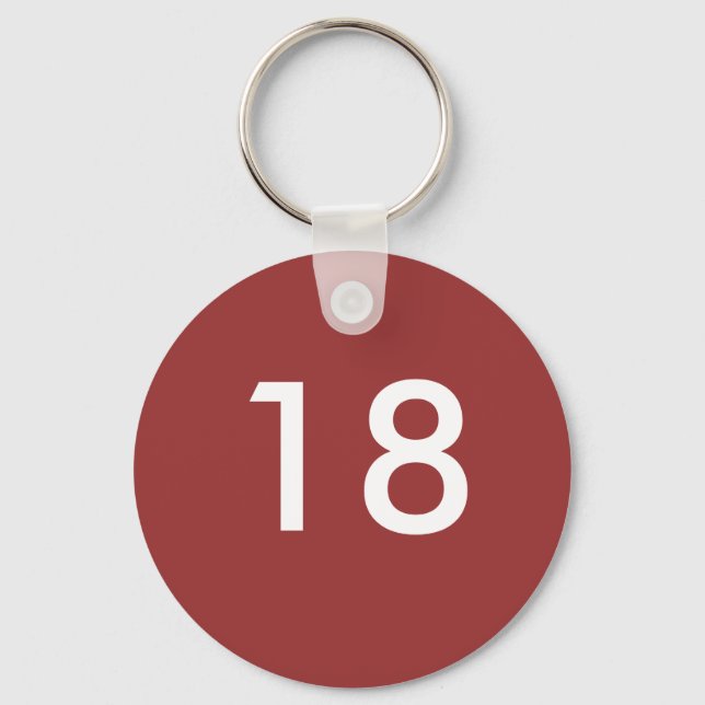 18th key ring (Front)