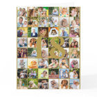 18th or Any Age Photo Collage Big Birthday Card