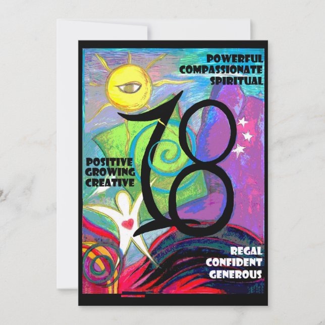 18th Party Invitation (Front)