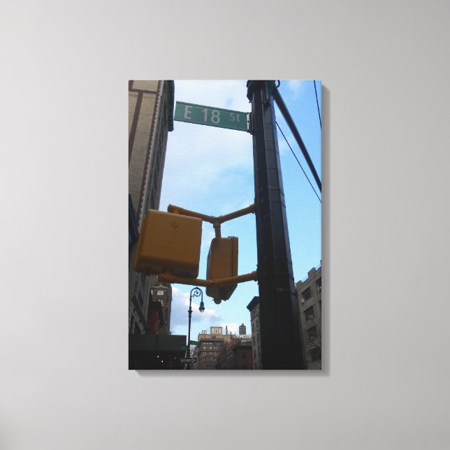 18th Syreet Canvas Print (Front)