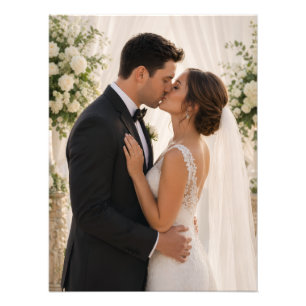 18x24 Wedding Custom Photo Print