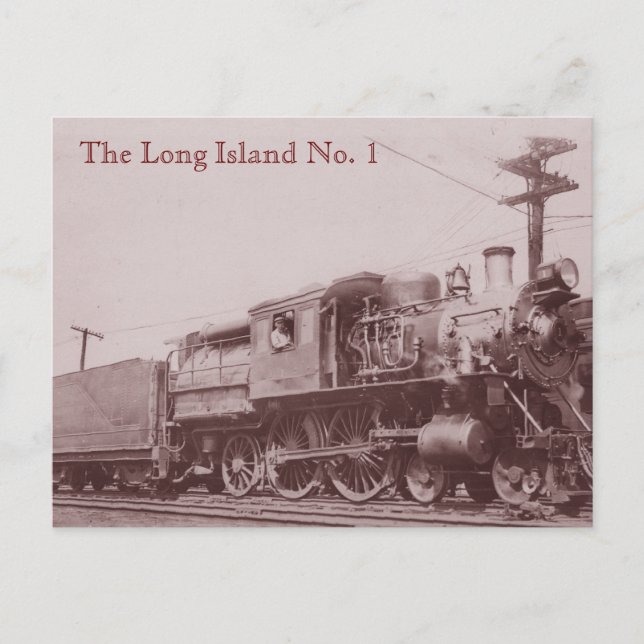 1900 Baldwin Locomotive Postcard (Front)