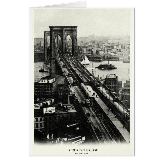 1900 Brooklyn Bridge (Front)