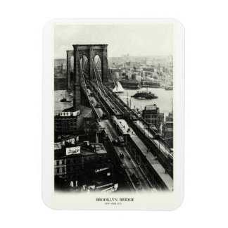 1900 Brooklyn Bridge Magnet
