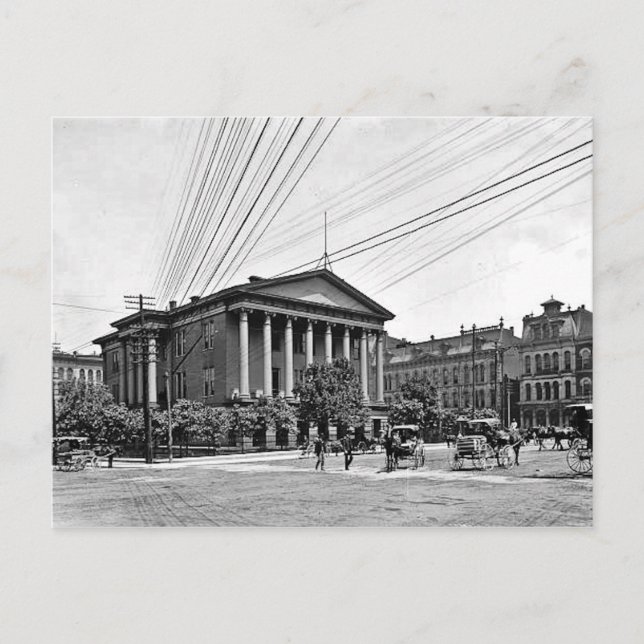1900 Courthouse Nashville Tennessee Postcard (Front)