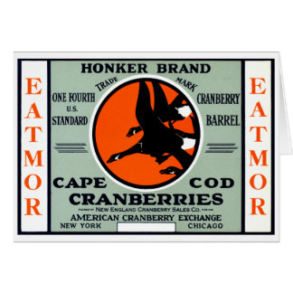 1900 Honker Brand Cranberries